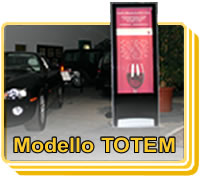 Totem bifacciali , fino a 10+10 manifeti rotanti